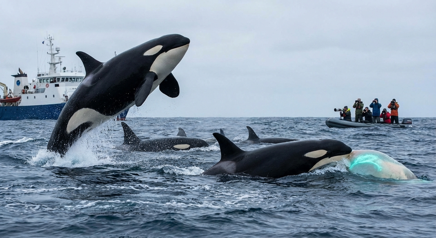 “We’ve never seen this before”: what some orcas are doing is puzzling researchers