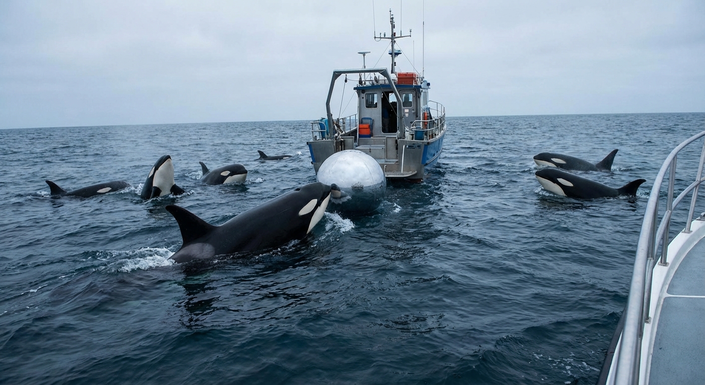 They had been observing orcas for years… until this baffling behavior appeared